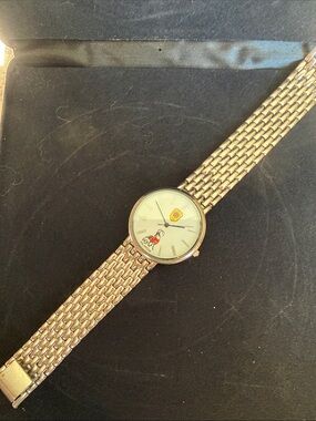 Vintage Sea-Gull Angola Football FAF Palancas Negras Commemorative Watch